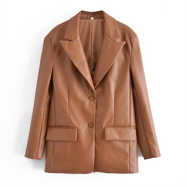 

women's suits & blazers blsqr vintage chic office lady single breasted fashion straight outwear women streetwear elegant jackets femal, White;black