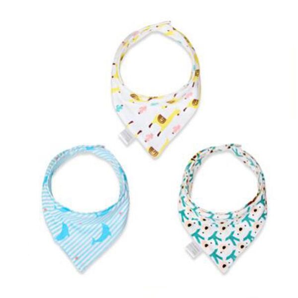 

slabbetjes bochtdoeken 2021 koreaanse versie baby dierlijke print bandana kleding baby stuff accessoires