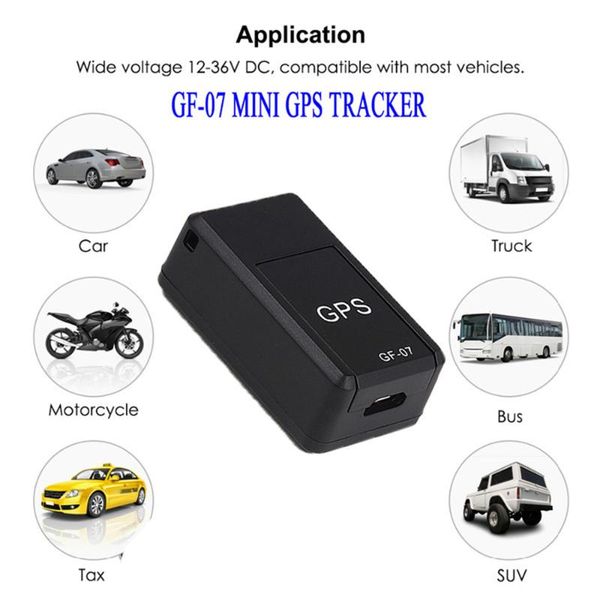 

parts dc 3.4-4.2v mini tracker gf07 gps magnetic gprs for motorcycle high quality