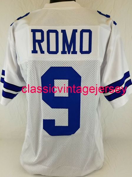 

men women youth tony romo custom sewn white football jersey, Black