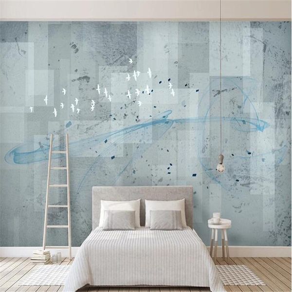 

wallpapers large 3d wallpaper mural custom nordic abstract lines geometry background, wallpaper,
