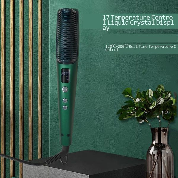 

electric hair brushes straight comber intelligent digital temperature curler