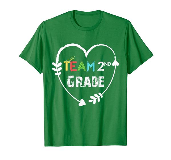 

team 2nd grade teacher t-shirt - team second grade, White;black