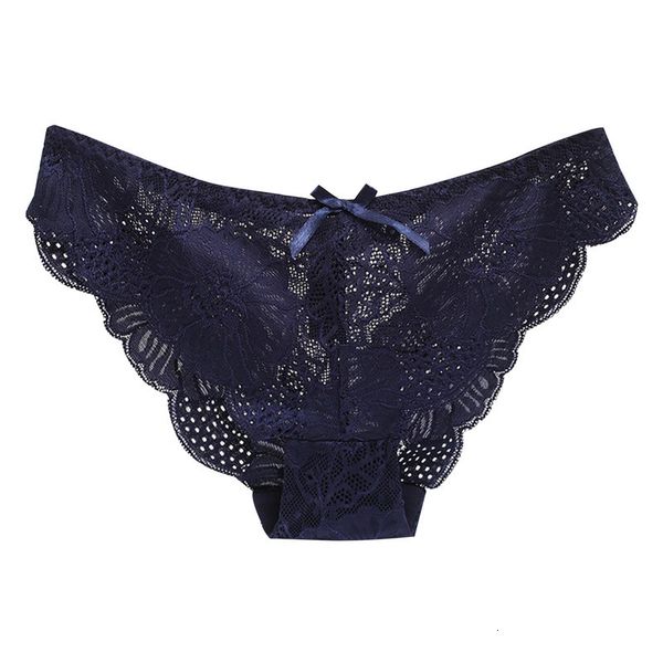 

salablewxw e17 women kant transparante mesh slipje lingerie bow hollow out slips women's under trousers female, Black;pink