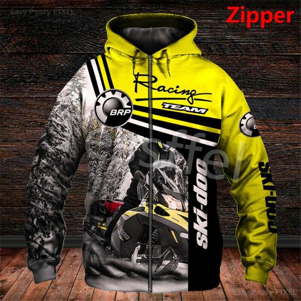 

men's hoodies & sweatshirts brp can-am 3d impresso nova moda dos homens com capuz personalidade zÃ­per jaqueta motocicleta hip hop esp, Black