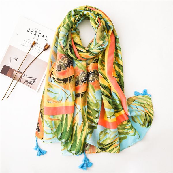 

2021 luxury brand lady material scarf autumn and winter women's print fashion beach shawl style cotton silk scarves, Blue;gray