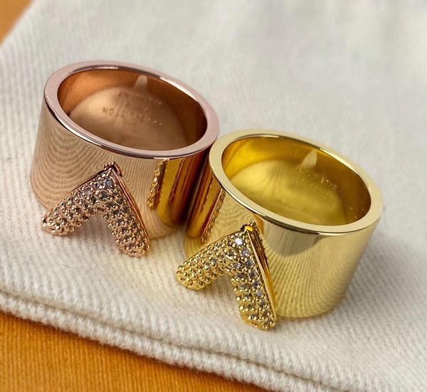 

316l stainless steel rings with words and sparkly diamond for women and man jewelry gift with velet bag ps4180, Silver