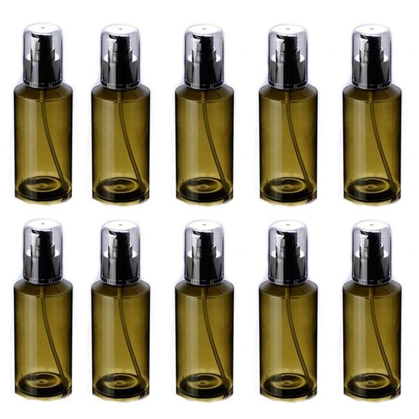 

storage bottles & jars 10pcs 100ml transparent plastic perfume atomizer small mini empty spray refillable bottle travel set