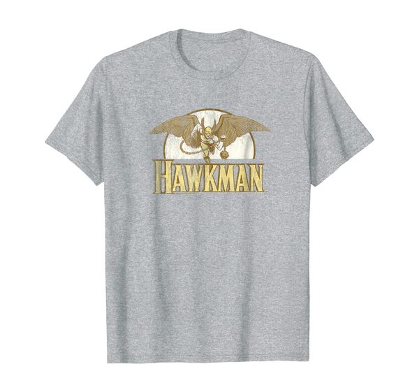 

justice league hawkman fly by t shirt, White;black
