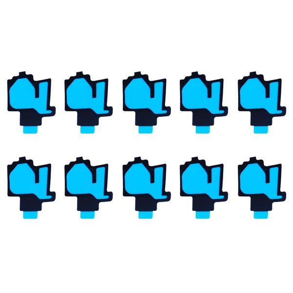 

10 pcs for galaxy s8 g950 camera lens cover adhesive