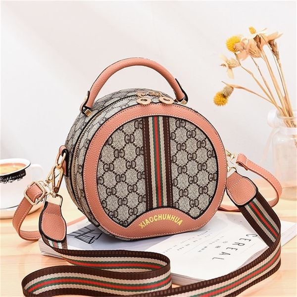 

sale 90% off women's bag new fashion trend simple and versatile foreign style portable single shoulder messenger small round net red
