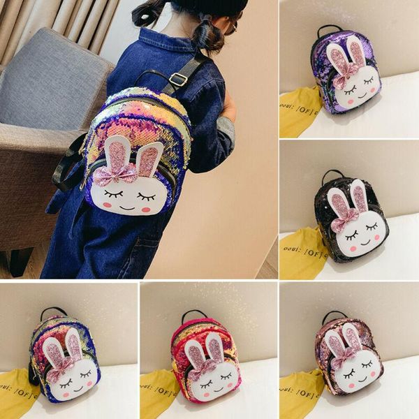 

backpack fashion girls mini school shoulder bag rucksack sequin travel bags