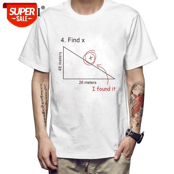 

xin yi men's t-shirt 100% cotton men t-shirtsmathematical geometry printing loose o-neck t-shirt male tee shirts #g61t, White;black