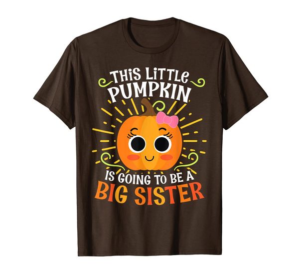 

Big Sister Cute Thanksgiving Pumpkin Pregnancy Announcement T-Shirt, Mainly pictures