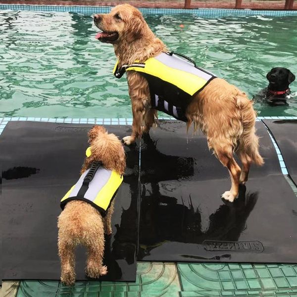 

dog apparel summer pet clothes chest-back life jacket teddy golden retriever bigdog nylon buoyancy swimwear life-saving supplies harness