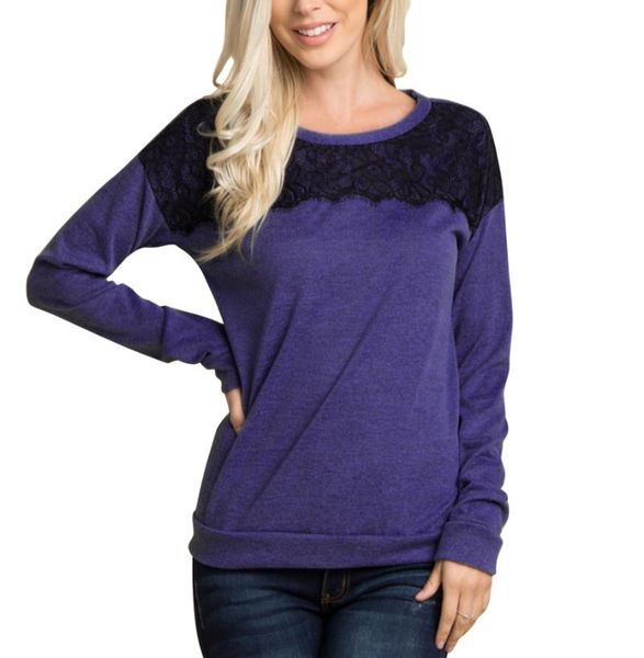 

women's t-shirt women t-shirts long sleeve female lace winter autumn tshirt, White