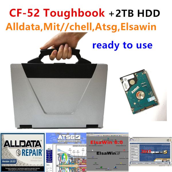 

scanner tool car repair software alldata 10.53 mit atsg installed well in cf52 lap1tb hdd ready to work diagnose computer