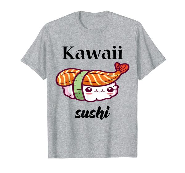

great sushi gift - they see me funny kawaii sushi - cool t-shirt, White;black