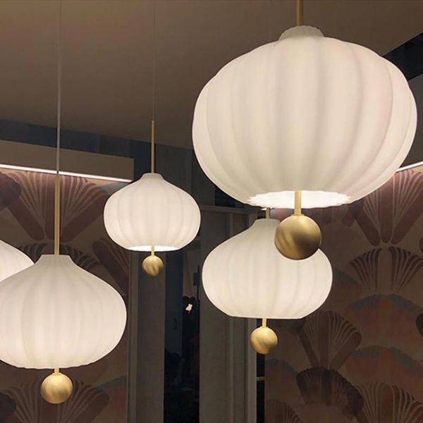 

pendant lamps 2021 italian creative restaurant glass chandelier lamp el project sales office simple atmospheric