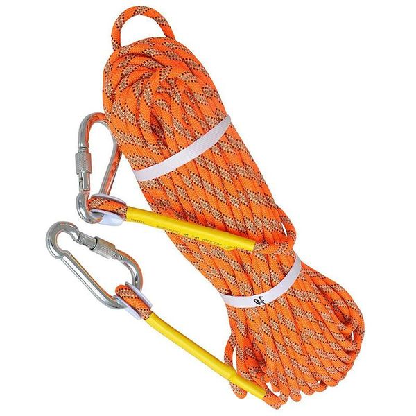 

cords, slings and webbing 8mm rock climbing rope fire escape safety static outdoor camping bouldering wall tree 50m 10m gear