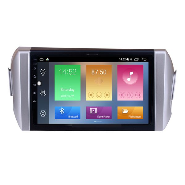 Touchscreen Car DVD Leitor de Rádio para Toyota Innova-2015 Dirigindo GPS Navegação SWIF WiFi Android 10 9 polegadas HD