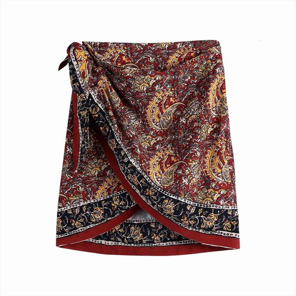 

mini high waist elegant vintage womens skirt fashion casual wrapped style, Black