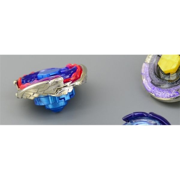 7 pçs/lote Clássico Beyblades Burst Metal 4D Sistema Battle Spinning Toy Top Masters Launcher Pack