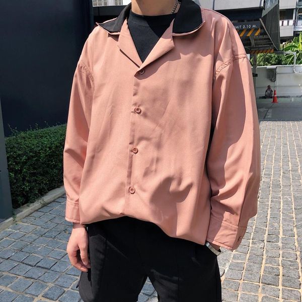 

men's casual shirts summer dress fashion society mens korean loose three-quarter sleeve large size, White;black