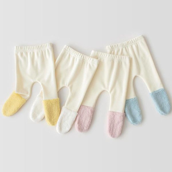 

baby cotton stockings infant girl toddler newborn kids warm pantyhose soft elastic pant autumn winter, Blue