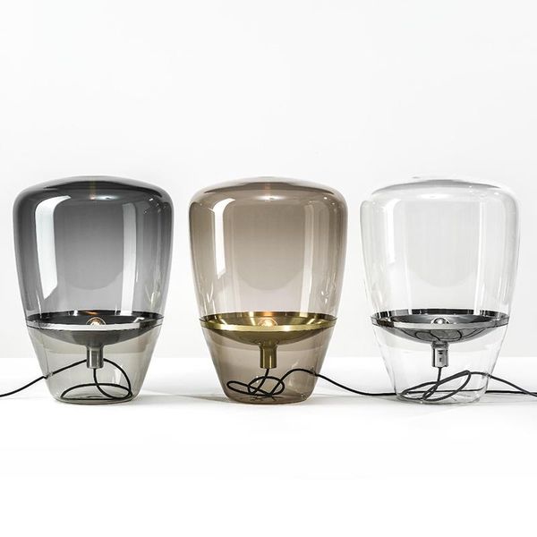 

table lamps modern glass for living room home deco indoor bedside lamp lamparas de mesa para el dormitorio led pie