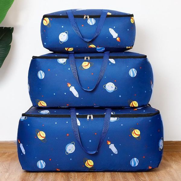 

clothing & wardrobe storage bag for clothes blanket portable non-woven folding pillow quilt box home suitcase organizer