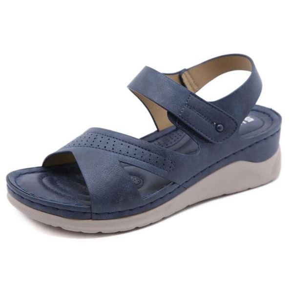 

dress shoes women sandals casual ladies flat bottom wedges beach outdoor comfort fashion breathable summer female zy305, Black