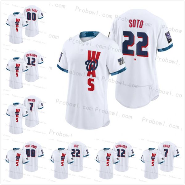 

nationals josh bell 2021 all-star juan soto jersey kyle schwarber trea turner hand stephen strasburg max scherzer howie kendrick zimmerma, Blue;black