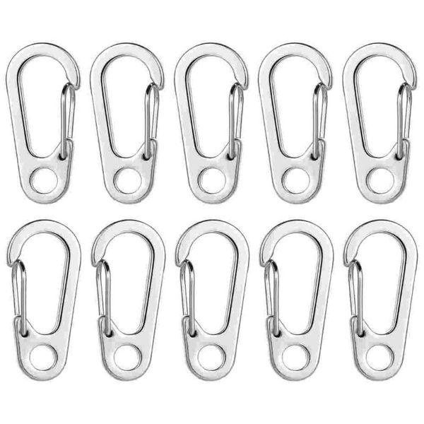 

cords, slings and webbing 10pcs d shaped carabiners climbing buckles multifunctional backpack