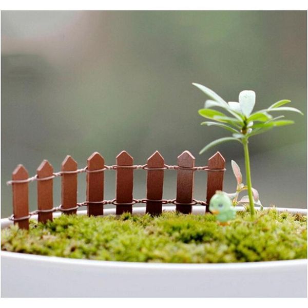 

mini fence small barrier barrier wooden resin craft miniature fairy garden fence decoration miniature jllqem outbag2007