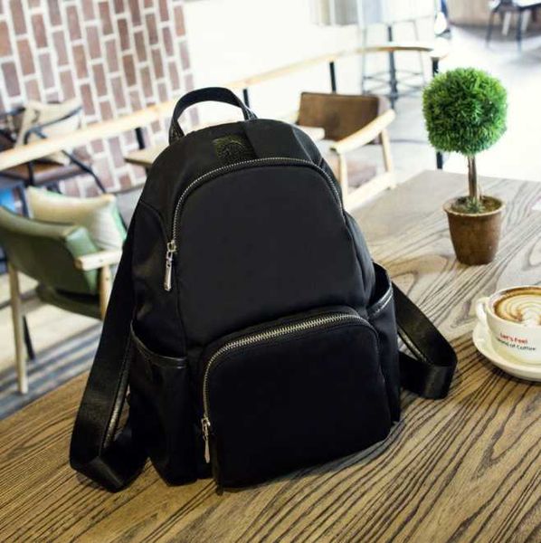 

backpack 2021 women solid color shoulder bag fashion school for teenage girl children backpacks travel