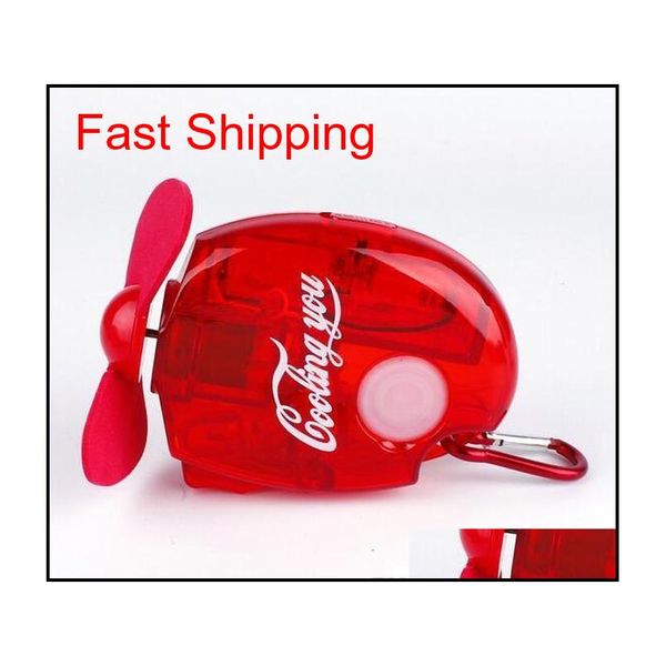 

mini portable electric water spray mist cooling fan 3colors sport beach tr jllrsb otsweet, Silver