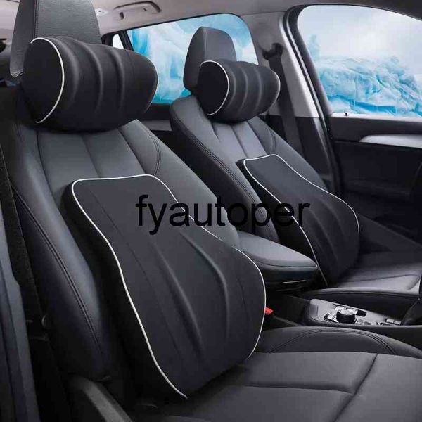 Acesso de carro Pescoço Almofada Universal Soft Neck Pillows Almofada Memória de Memória Carro Lumbar Back Suporte Interior Auto Encanamento Auto travesseiro