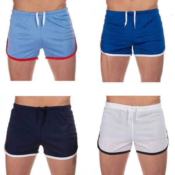 

men's shorts loose running beach casual outdoors mens pants 2021 quick dry sport fitness basketball male gym sweatpants, White;black
