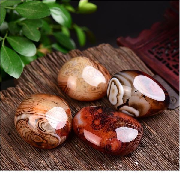 

natural agate reiki healing stone home decor mineral specimen colourful collection crafts d jlllbt, Black