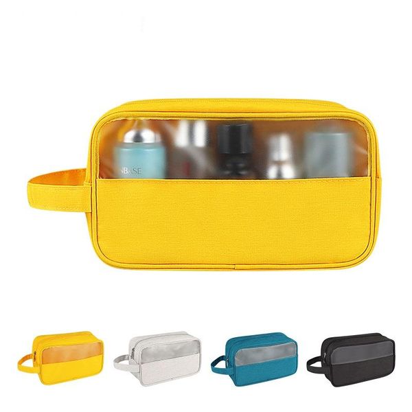 

women cosmetic bag soft nylon make up storage bag pads toiletry package travel makeup organizer pouch beauty case