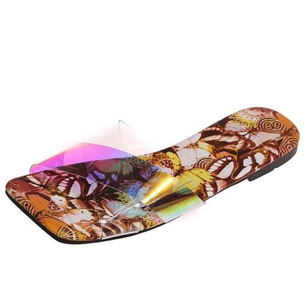 

slippers large size women's 2021 casual fashion slides womens shoes flat platform breathable women beach, Black