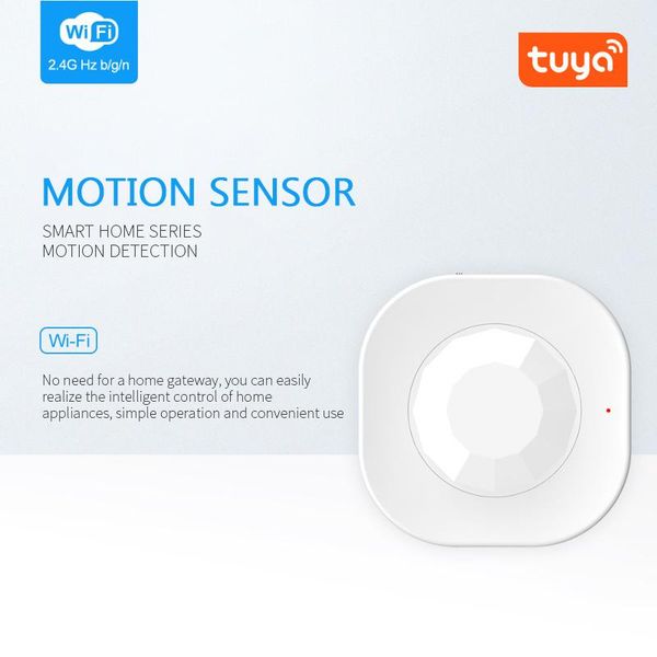 

smart home control tuya wifi pir motion sensor, infrared passive detector, security burglar alarm sensor life app remote