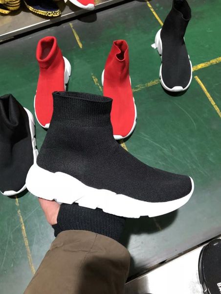 

breathable light men women casual flat shoes comfortable high slip-on outdoor non-slip socks sneakers trainers size 36-45, Black