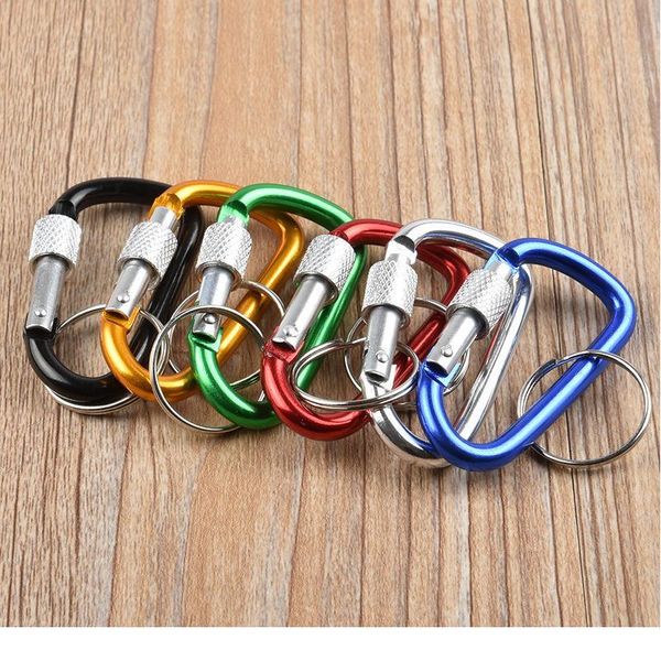 

climbing carabiner d shape professional climbing buckle lock security safety lock outdoor climbing equipment jllrtl