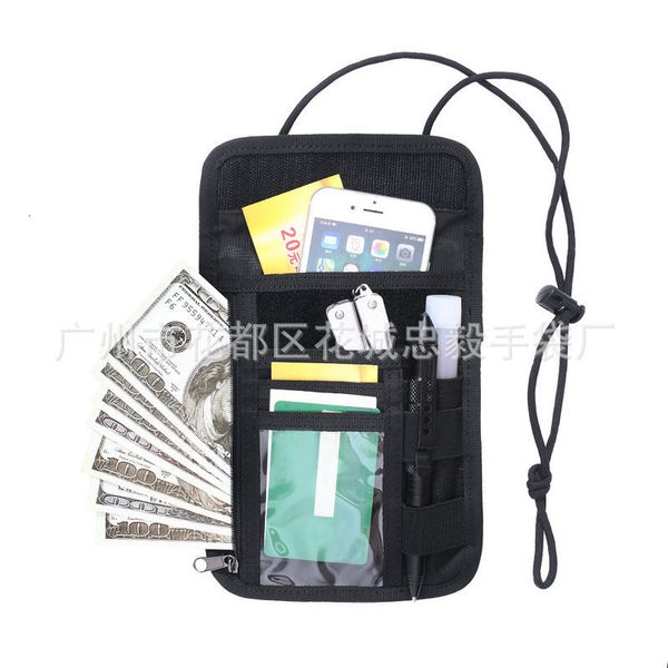 

camouflage hanging neck bag work student card exhibition certificate set