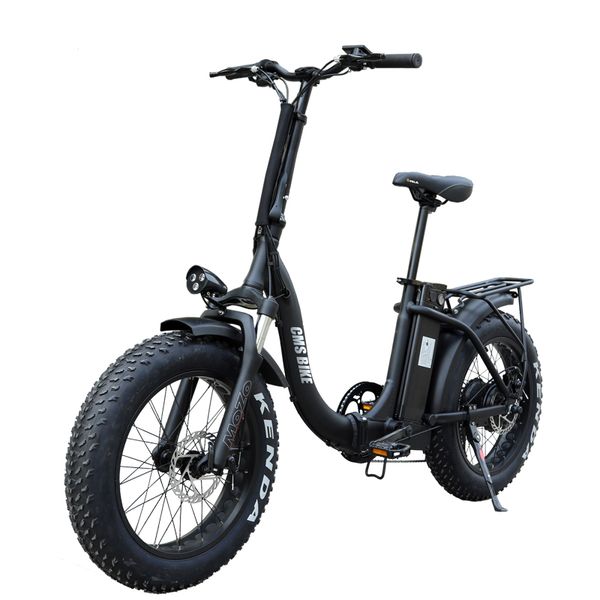

cmstd-20pw 20 inch foldable ebike 800w ebike fat tire beach electric bike foldable e bike