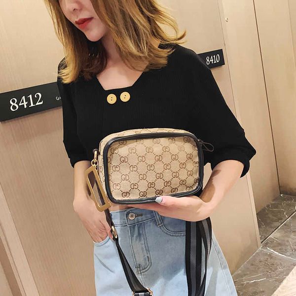 

wholesale bag women's messenger fashion mini portable cute small square bag single shoulder canvas luxuryss designerss yw