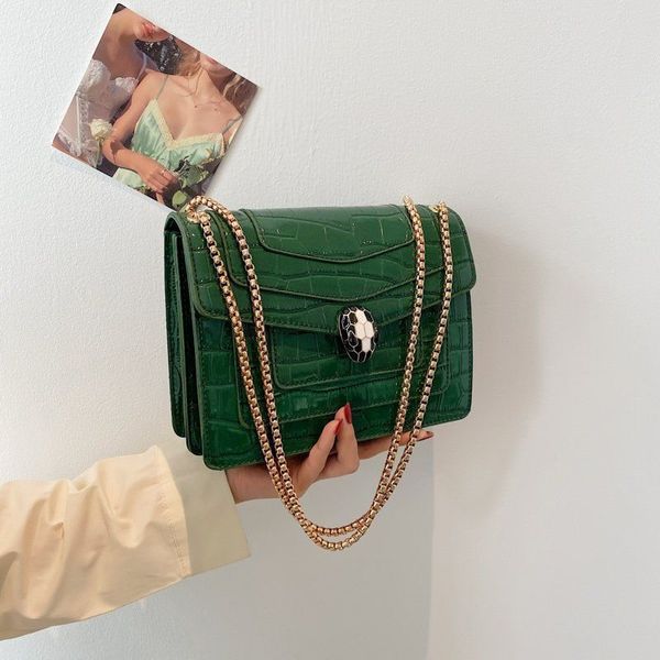 

louis vutton bagbag lady 2021 new summer versatile fairy messenger high sense snakehead women's fashion one shoulder chain bagf bag