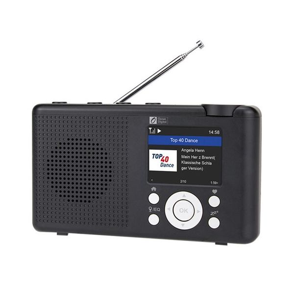 

wr-23d portable wifi internet radio bluetooth speaker multifunctional fm digital radio for dan/dab+ with battery